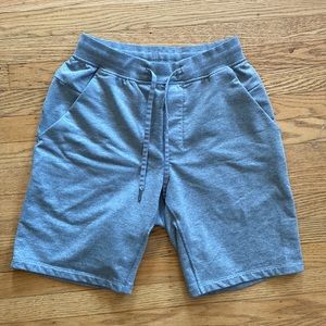 Mens gray lululemon shorts